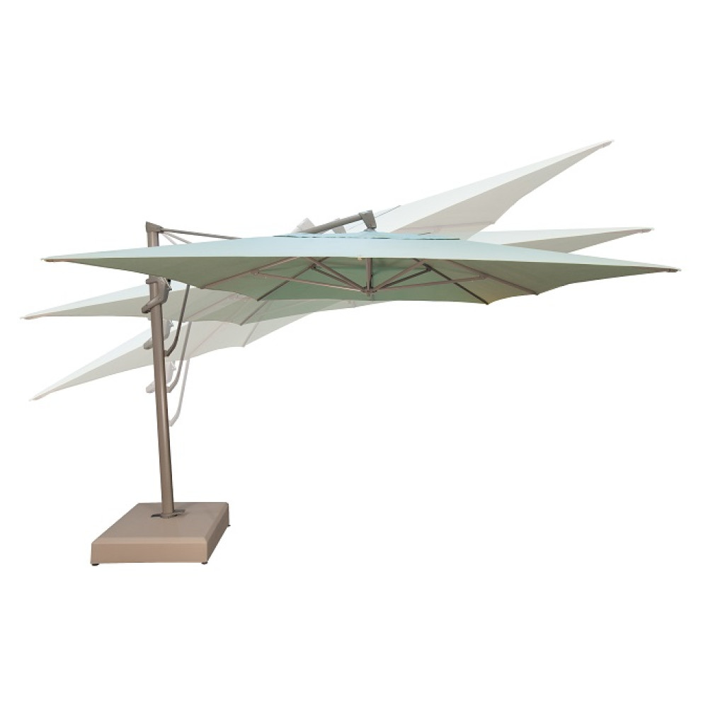 Treasure Garden 11' Auto Tilt Market Umbrella UM8129D-40433